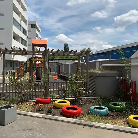 Maria Parcare Privata Subterana Apartament Bukareszt