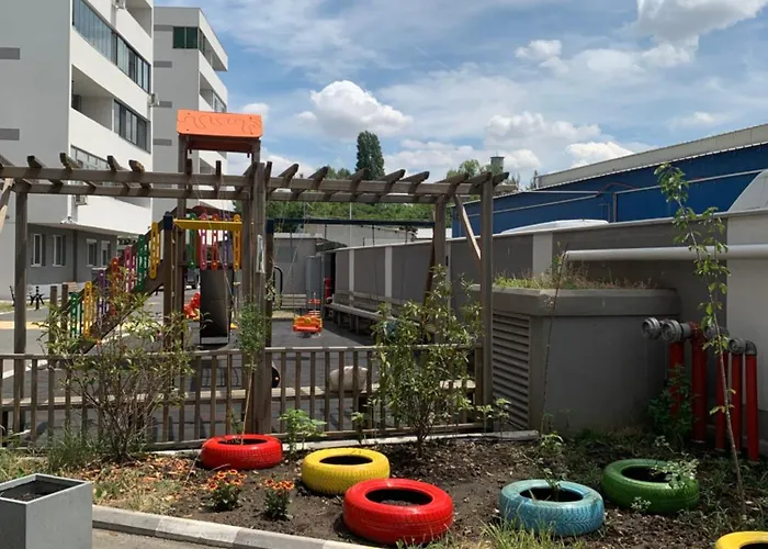 Maria Parcare Privata Subterana Apartman Bukarest